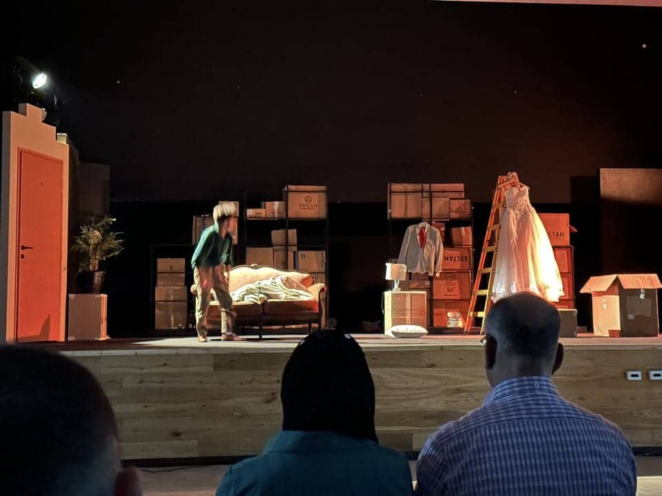 At Sard Theatre, Haifa.
